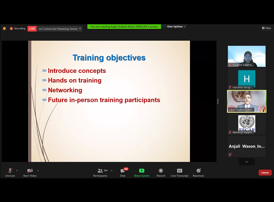 UNESCAP Wesellonline online training photo gallery